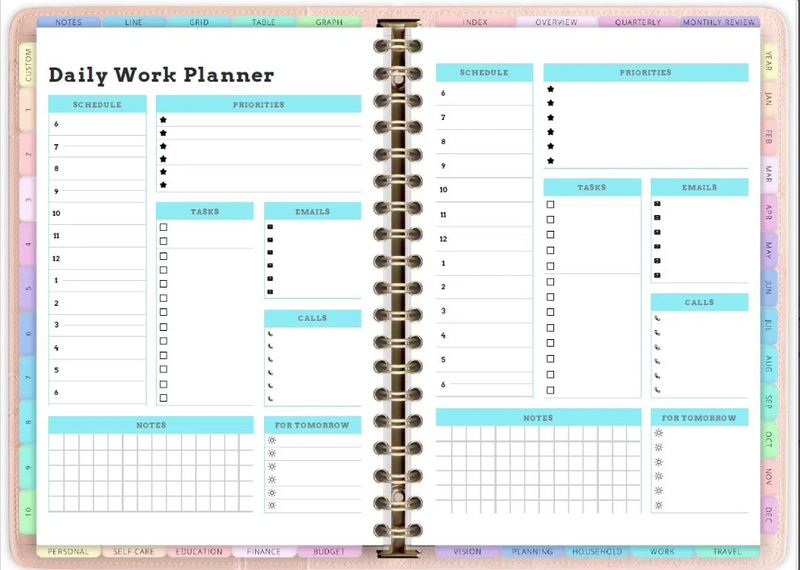 PLANORA Complete - digital planner plus Productivity Vault bundle