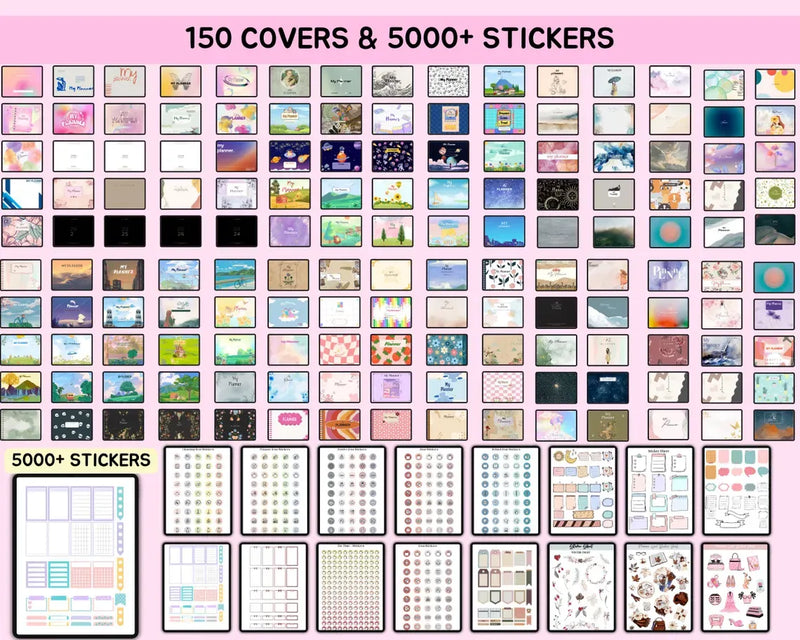 PLANORA digital planner covers themes iPad GoodNotes Notability 2026